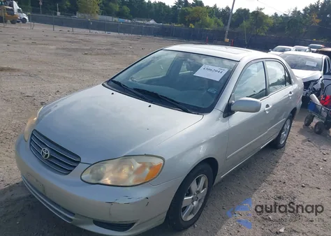 2004 Toyota Corolla Le from USA, damaged, VIN 2T1BR32E04C227029